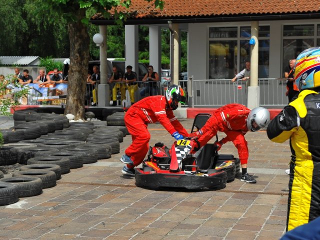 Gunskirchen 2016 Fahrerwechsel